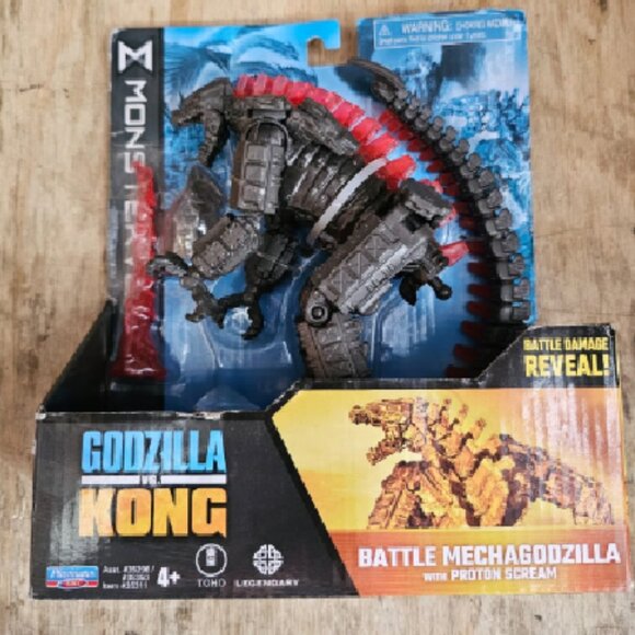 Playmates Toys Godzilla Vs Kong Monsterverse Battle Mechagodzilla Action Figure - Picture 1 of 2